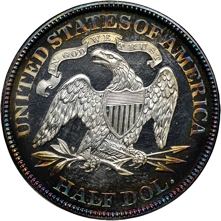 1867 50C PF | Coin Explorer | NGC