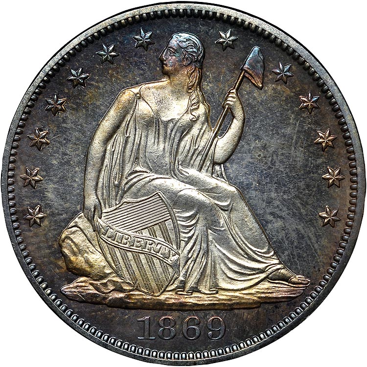 1869 50C PF | Coin Explorer | NGC