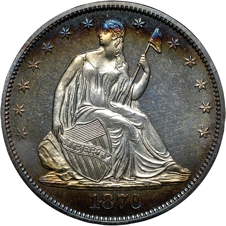 1870 50C PF | Coin Explorer | NGC