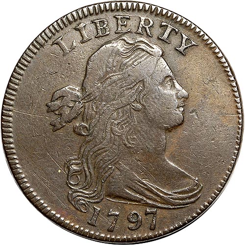 1797 GRIPPED EDGE 1C MS | Coin Explorer | NGC