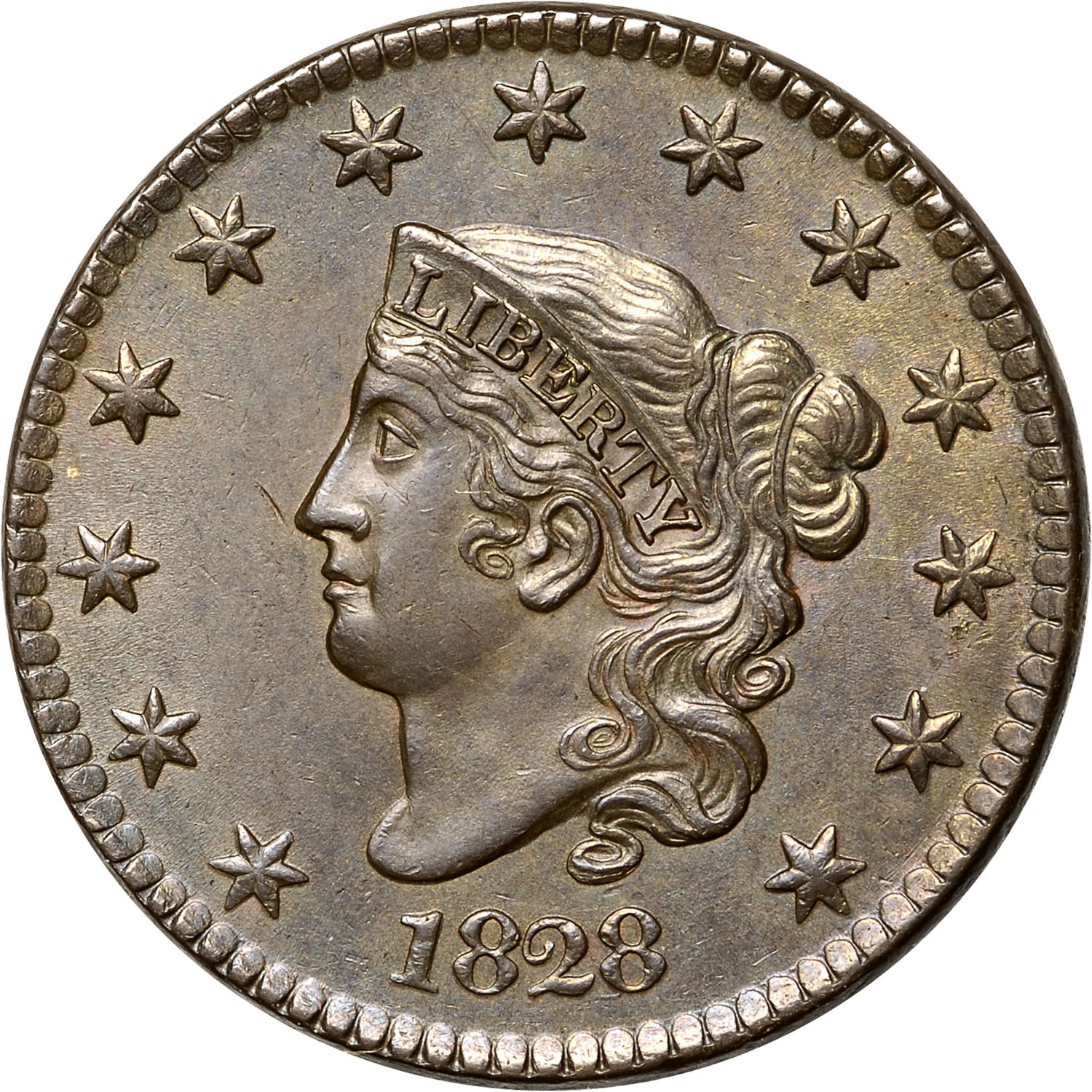 junページ 1828 1C MS | Coin Explorer | NGC