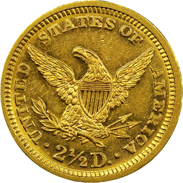 1869 $2.5 MS | Coin Explorer | NGC