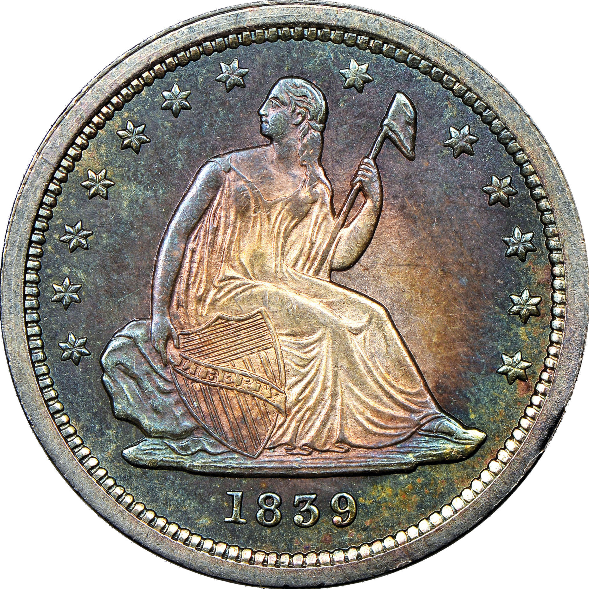skabeatです。 1839 25C MS | Coin Explorer | NGC