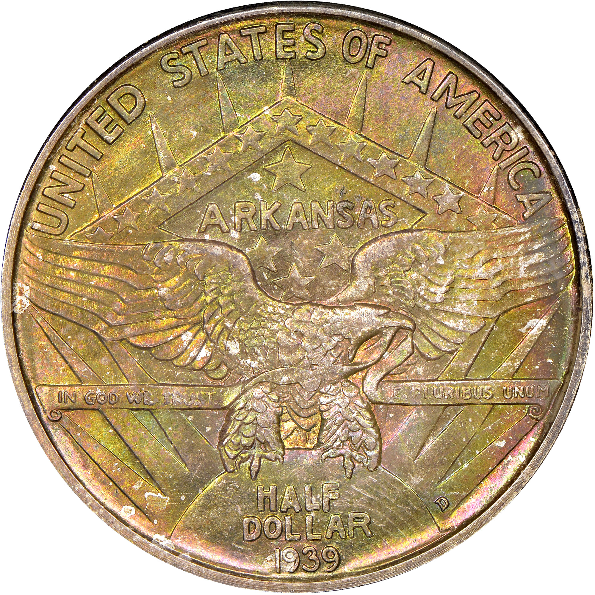 1939 D ARKANSAS 50C MS | Coin Explorer | NGC 1939 D ARKANSAS 50C MS | Coin Explorer | NGC
