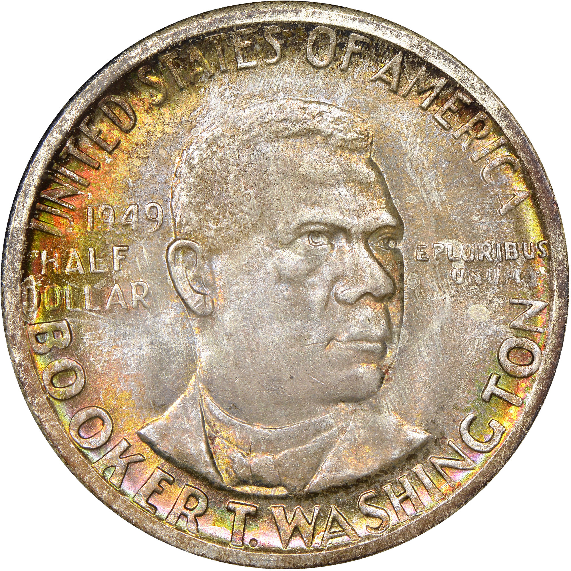 1949 S BOOKER T. WASHINGTON 50C MS | Coin Explorer | NGC