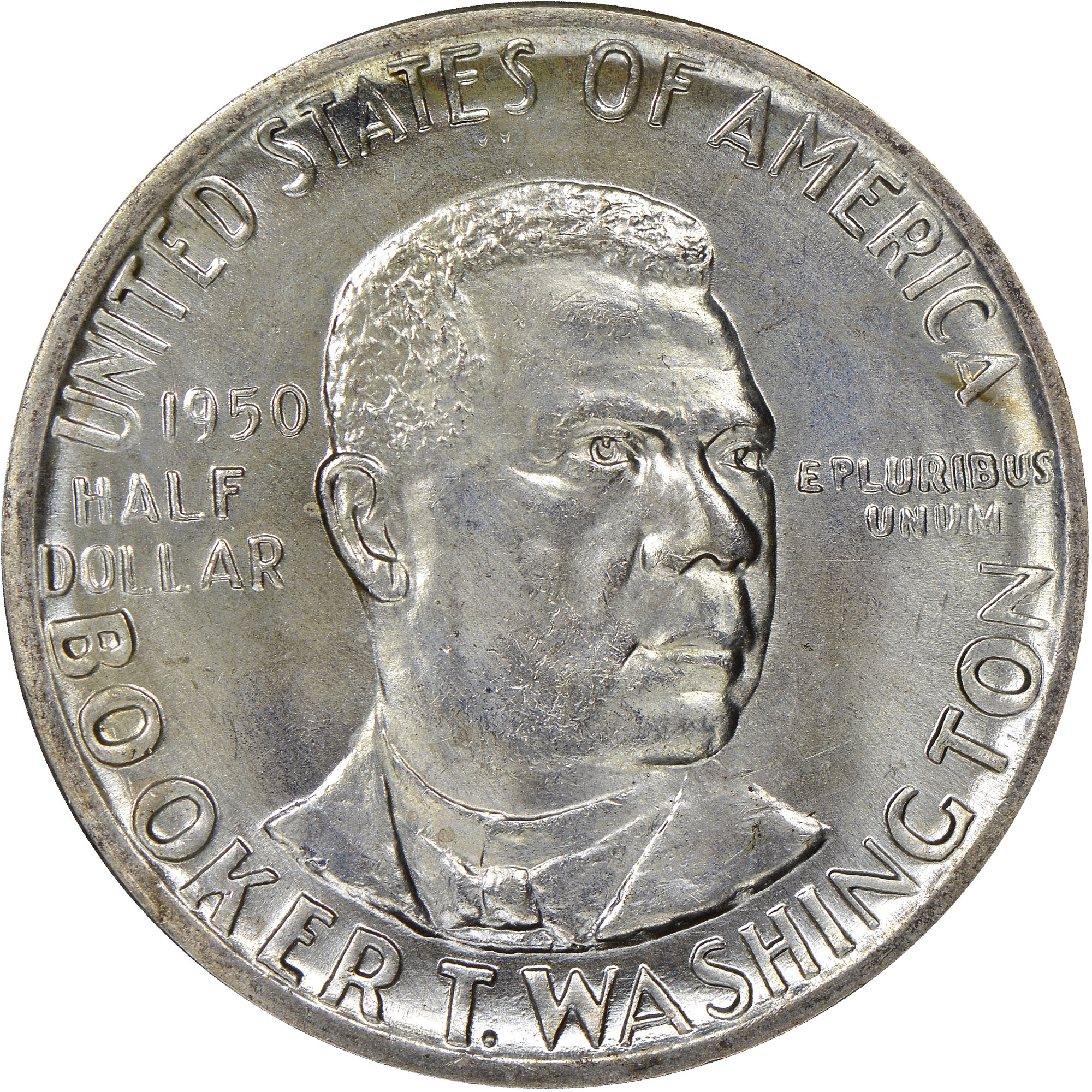 1950 BOOKER T. WASHINGTON 50C MS | Coin Explorer | NGC