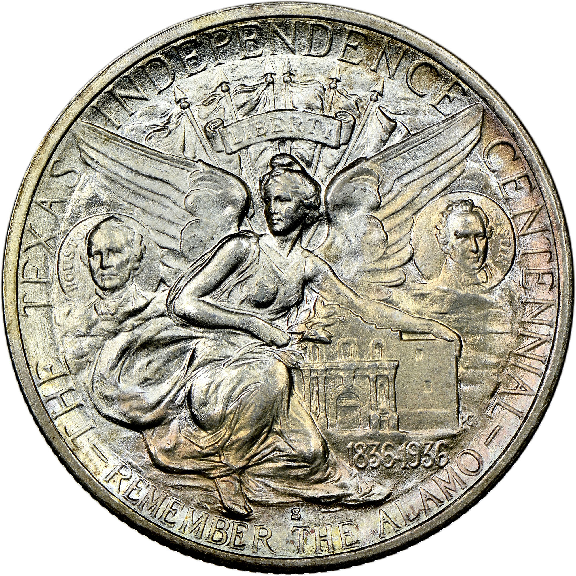 NGC鑑定済 昭和10年(1935年) 日本50銭銀貨 MS62 古銭  1935 S TEXAS 50C MS | Coin Explorer | NGC