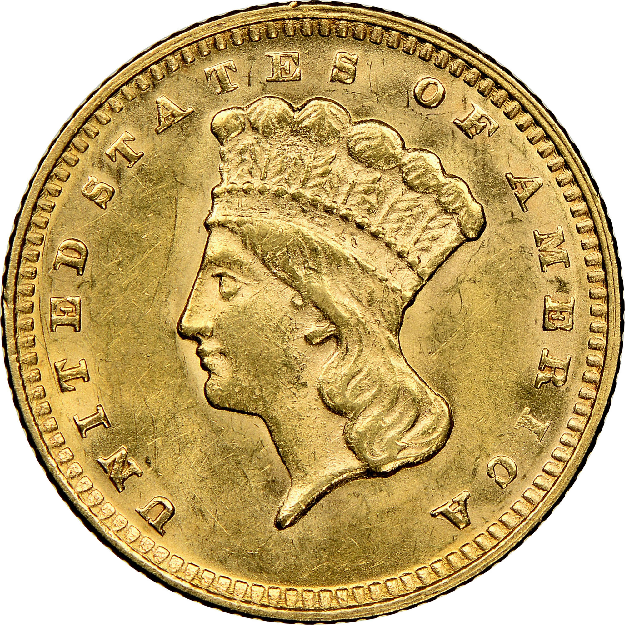 1874 G$1 MS | Coin Explorer | NGC
