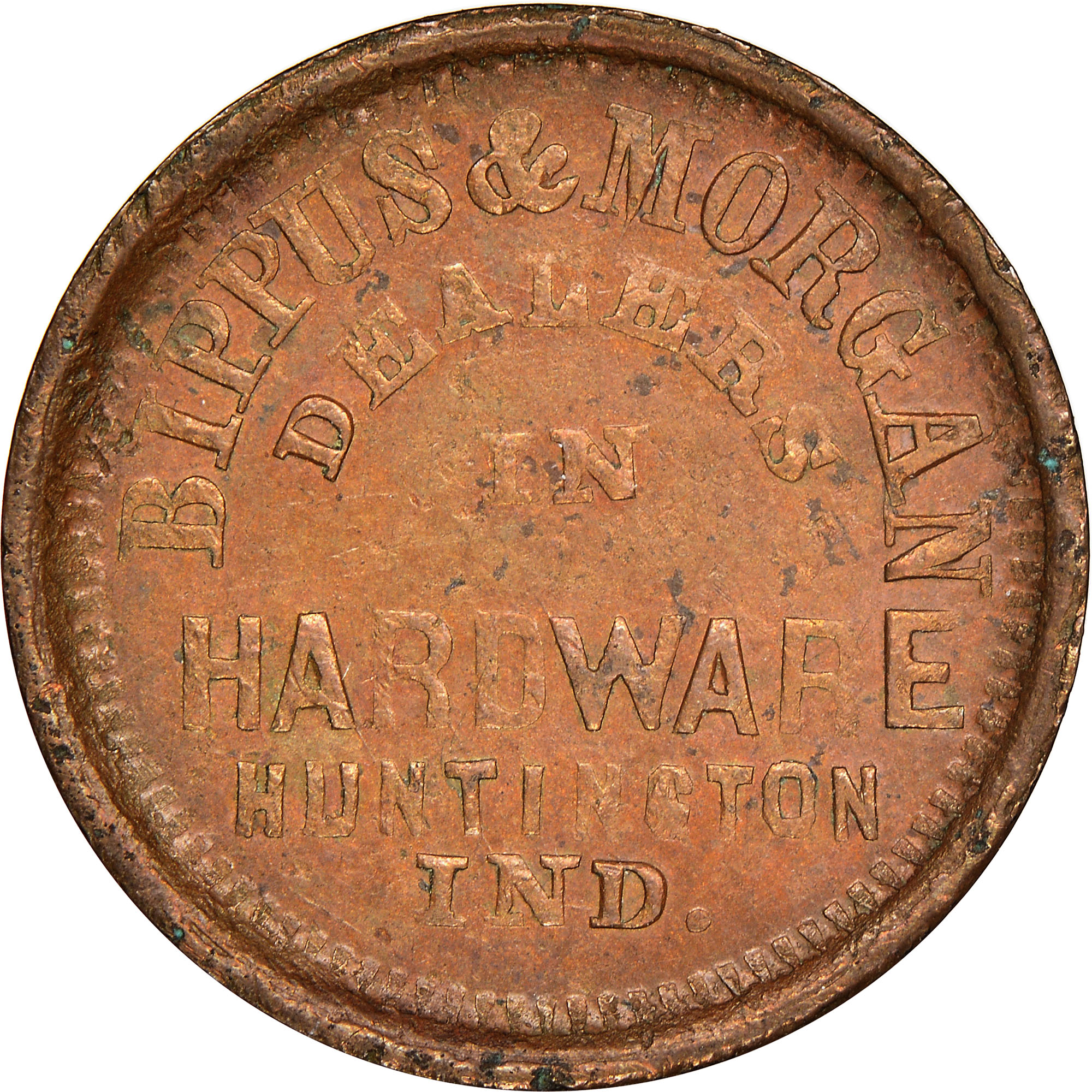 【赤色】1864B年ハノーヴァー朝（現ドイツ）2ペヒニ銅貨/MS64RB 1864 HUNTINGTON F-430B-1a IN MS | Coin Explorer | NGC