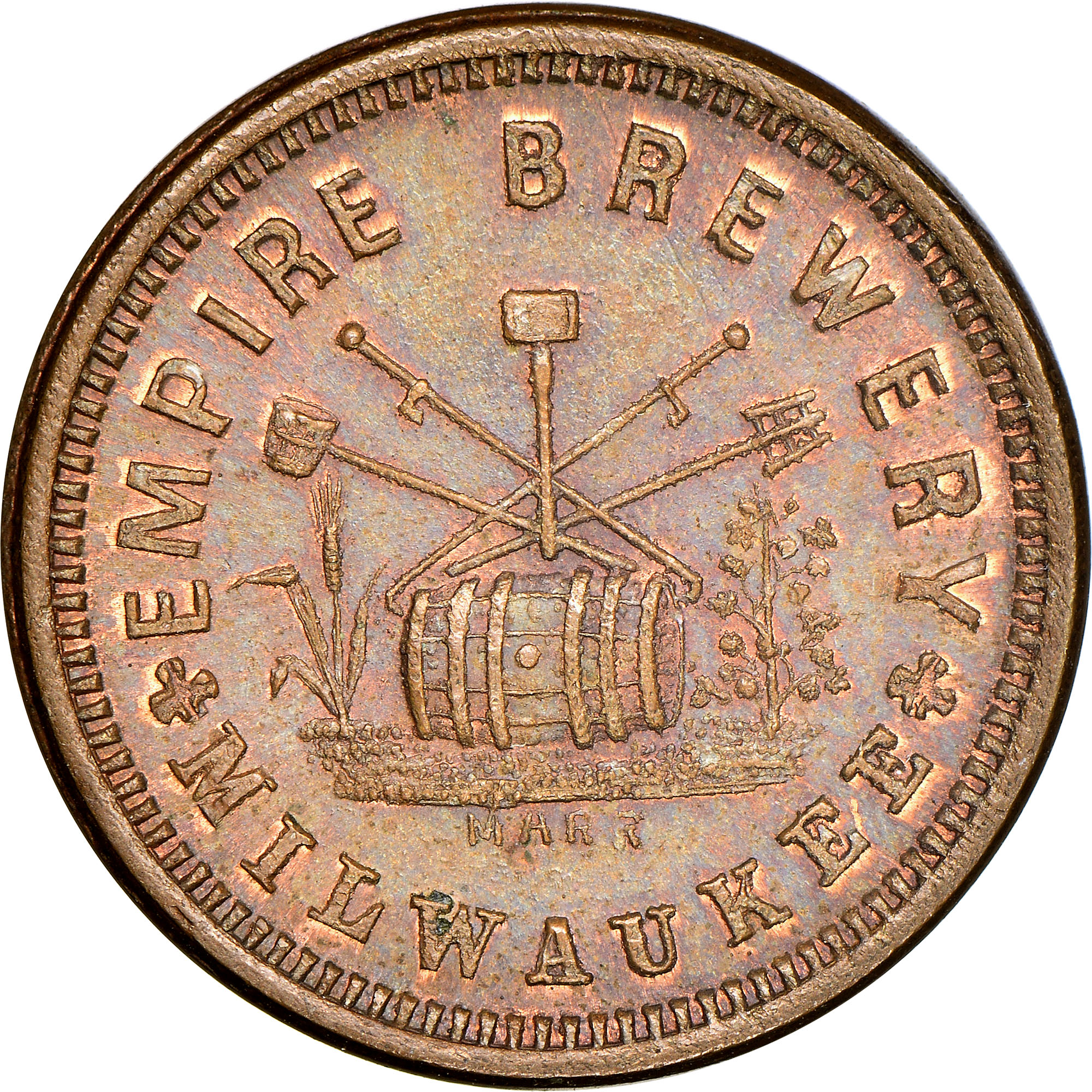 1863 MILWAUKEE F510C1a WI MS Coin Explorer NGC