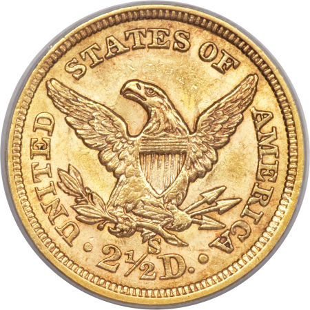 1867 S $2.5 MS | Coin Explorer | NGC