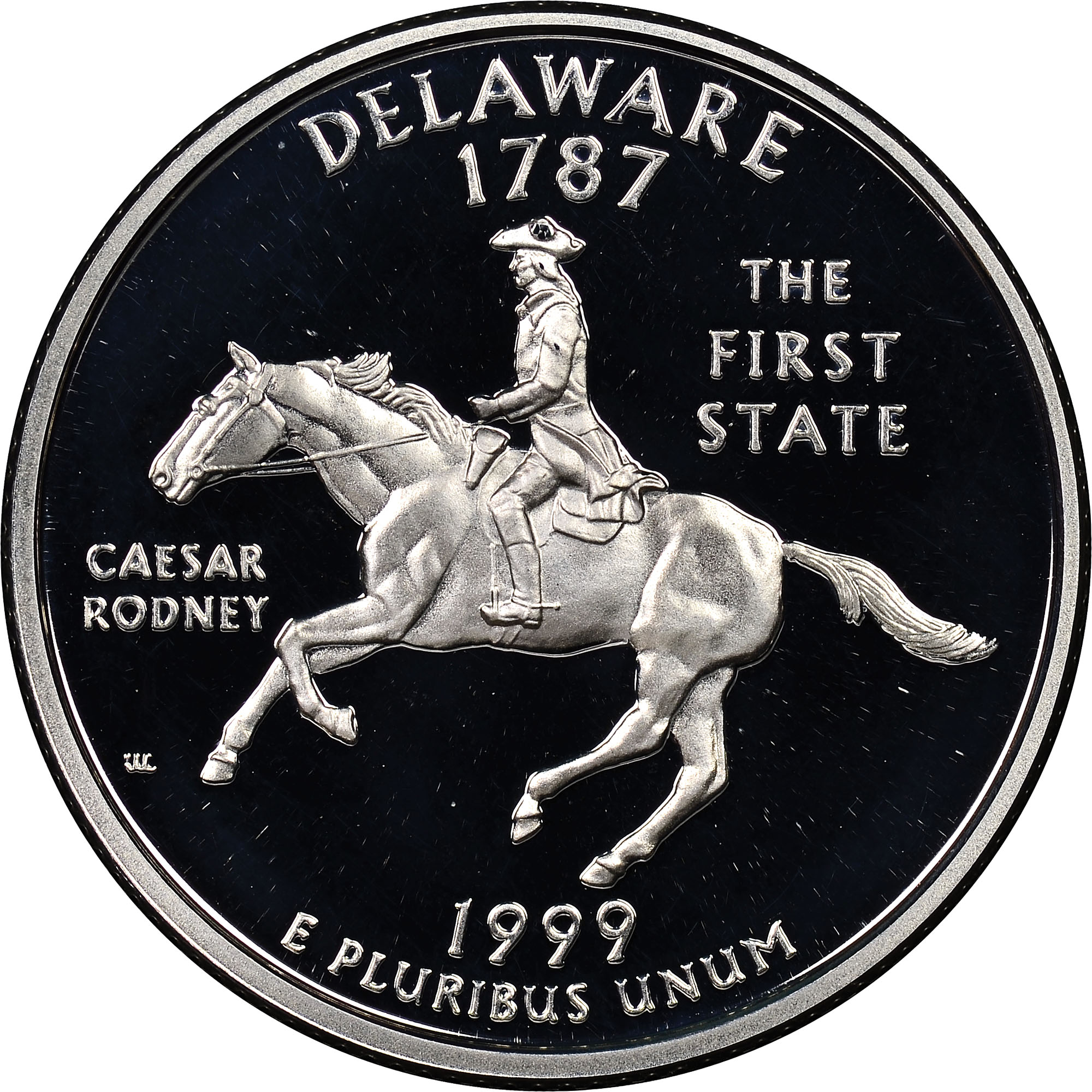 1999 S SILVER DELAWARE 25C PF | Coin Explorer | NGC