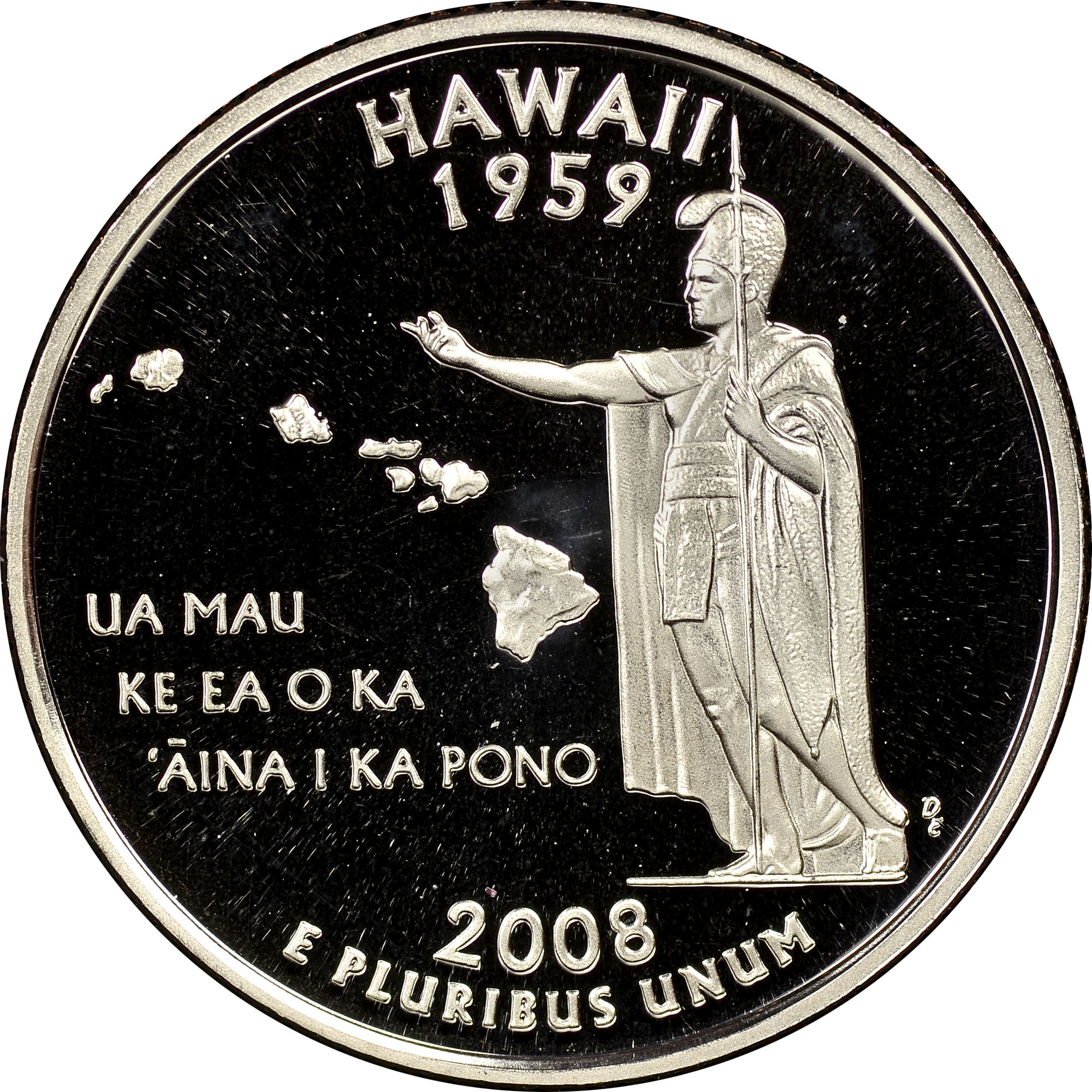 2008 S CLAD HAWAII 25C PF | Coin Explorer | NGC