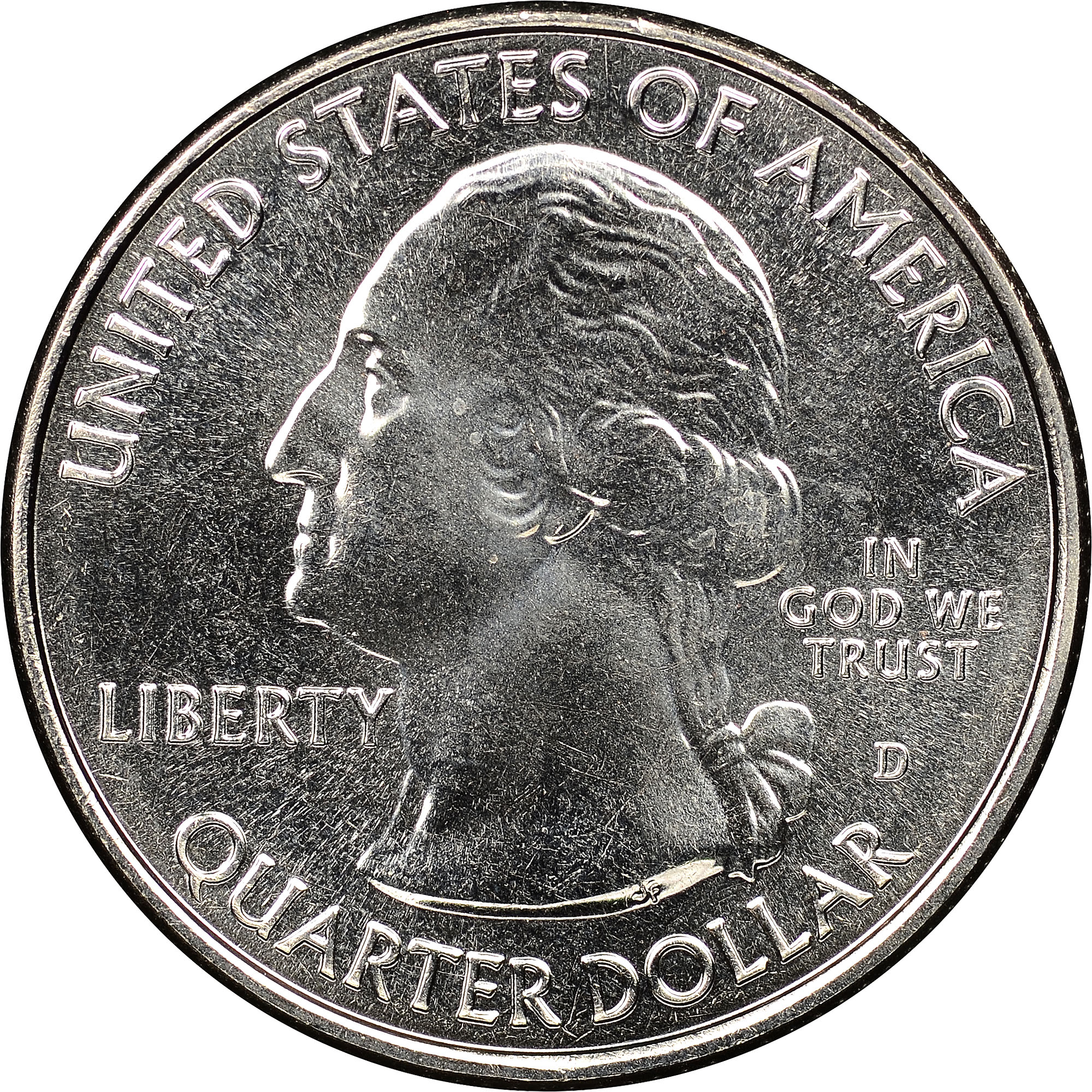 2015 D Bombay Hook 25C MS America The Beautiful Quarters NGC