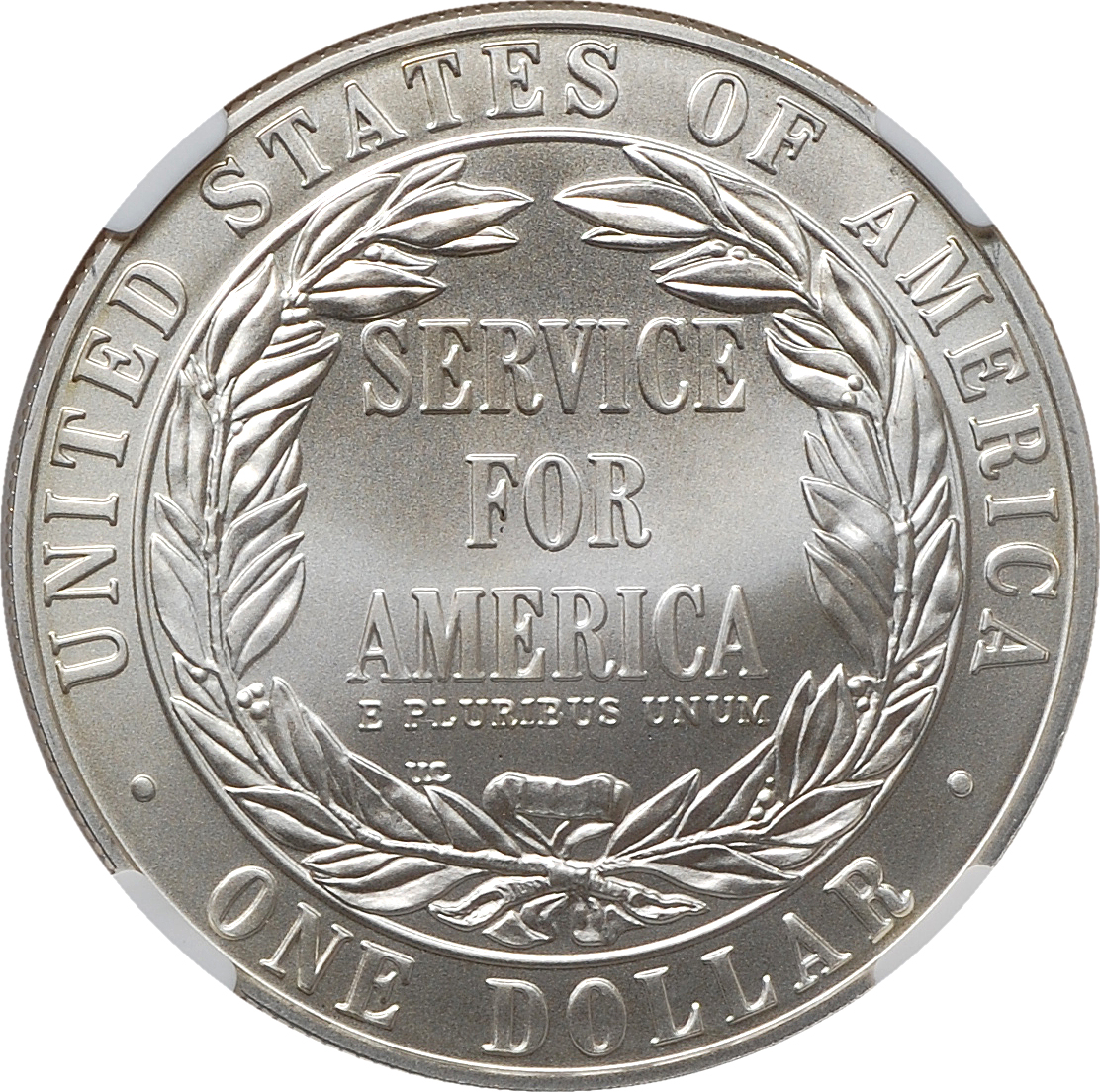 1996 S COMMUNITY SERVICE S$1 MS | Coin Explorer | NGC
