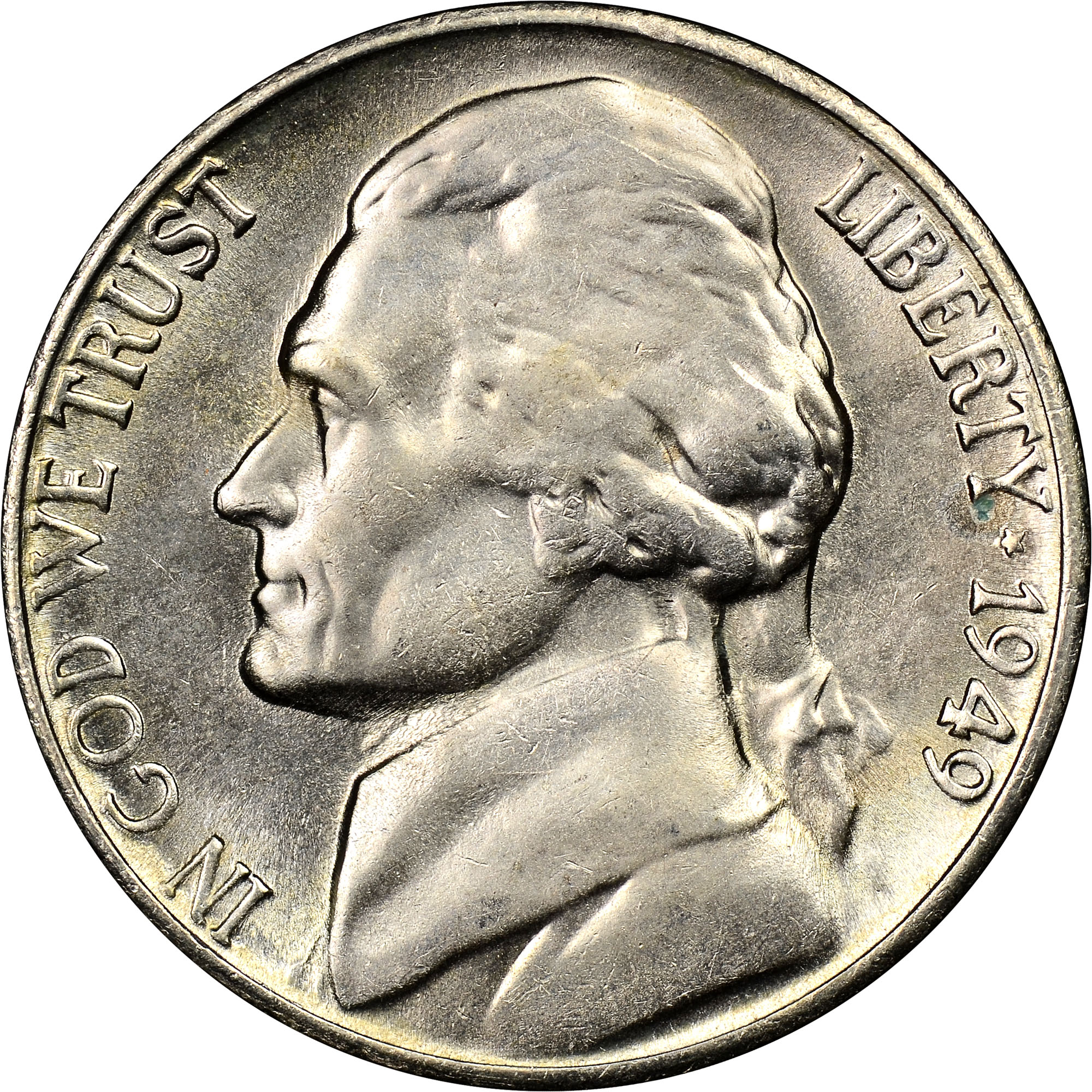 1949 S 5C MS | Coin Explorer | NGC