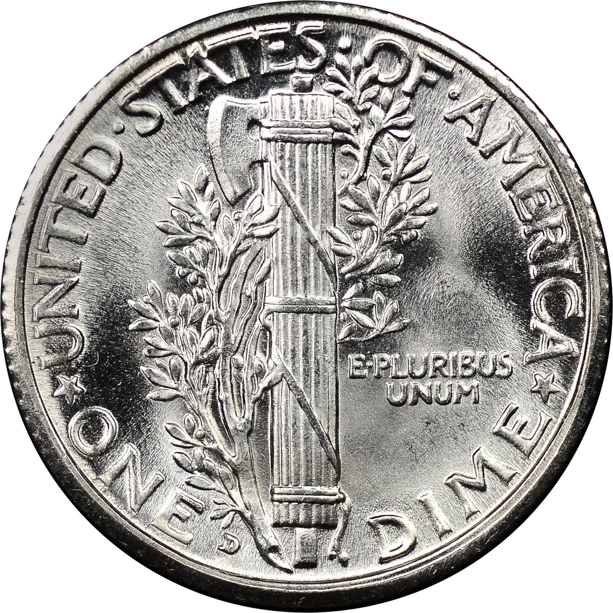 1934 D 10C MS | Coin Explorer | NGC