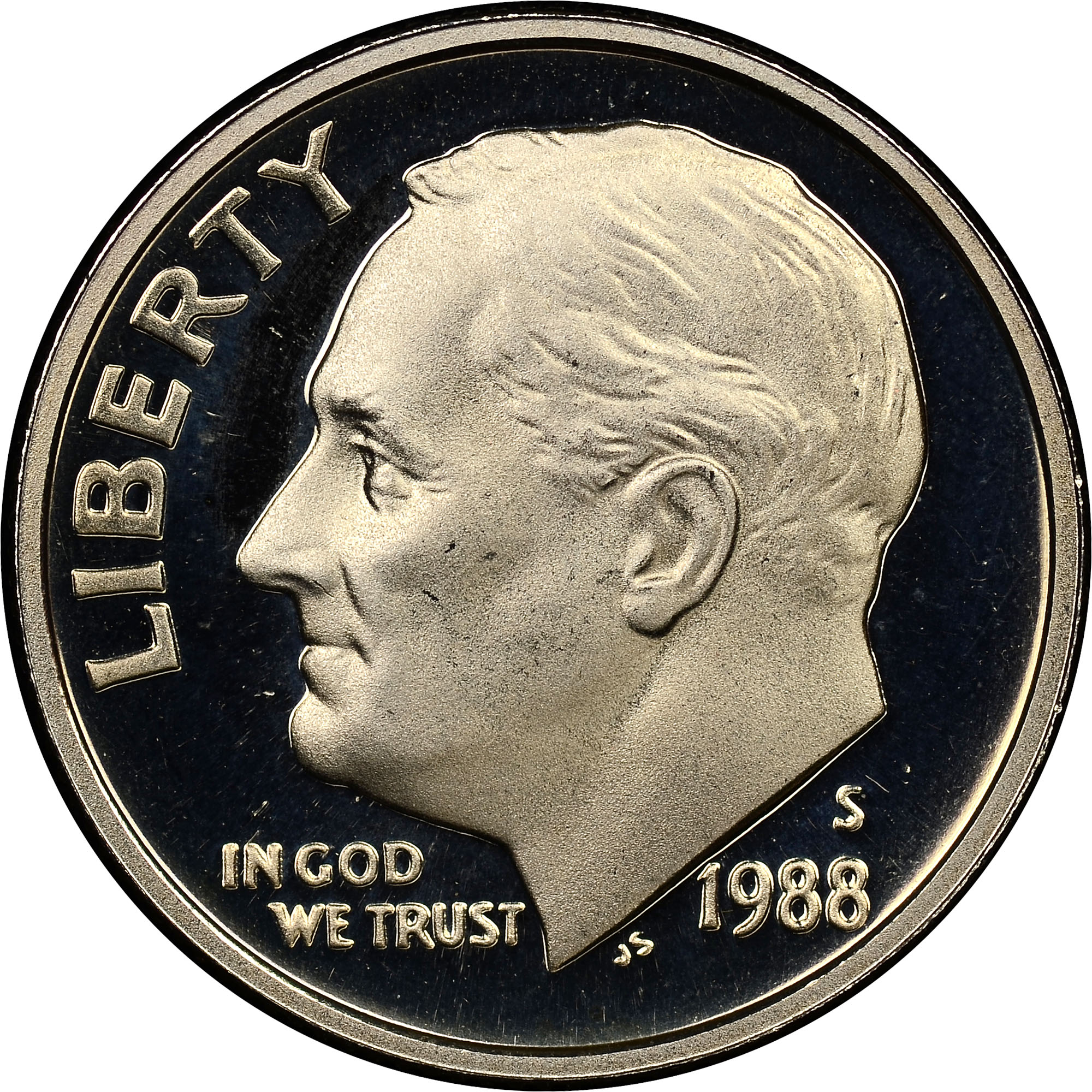 1988 S 10C PF | Coin Explorer | NGC