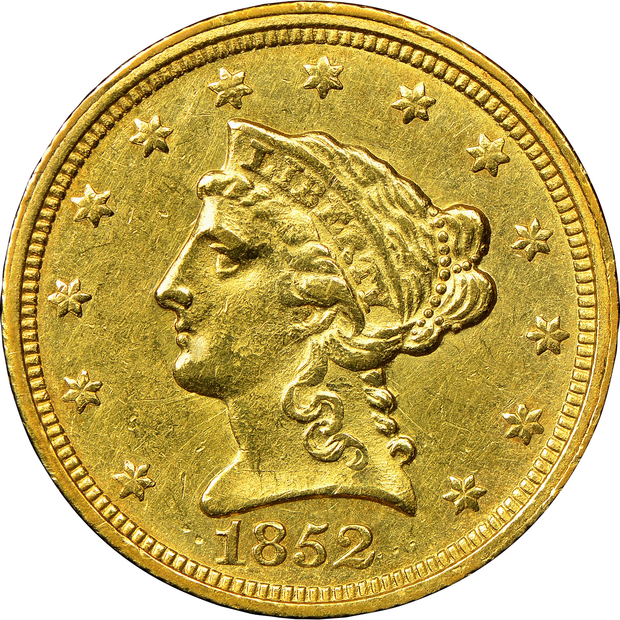 1852 C $2.5 MS | Coin Explorer | NGC