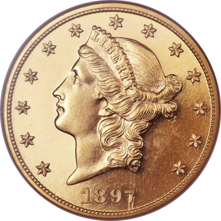 EE REVELATION 20°F レギュラーワイド レアモデル 週末価格 1897 $20 PF | Coin Explorer | NGC