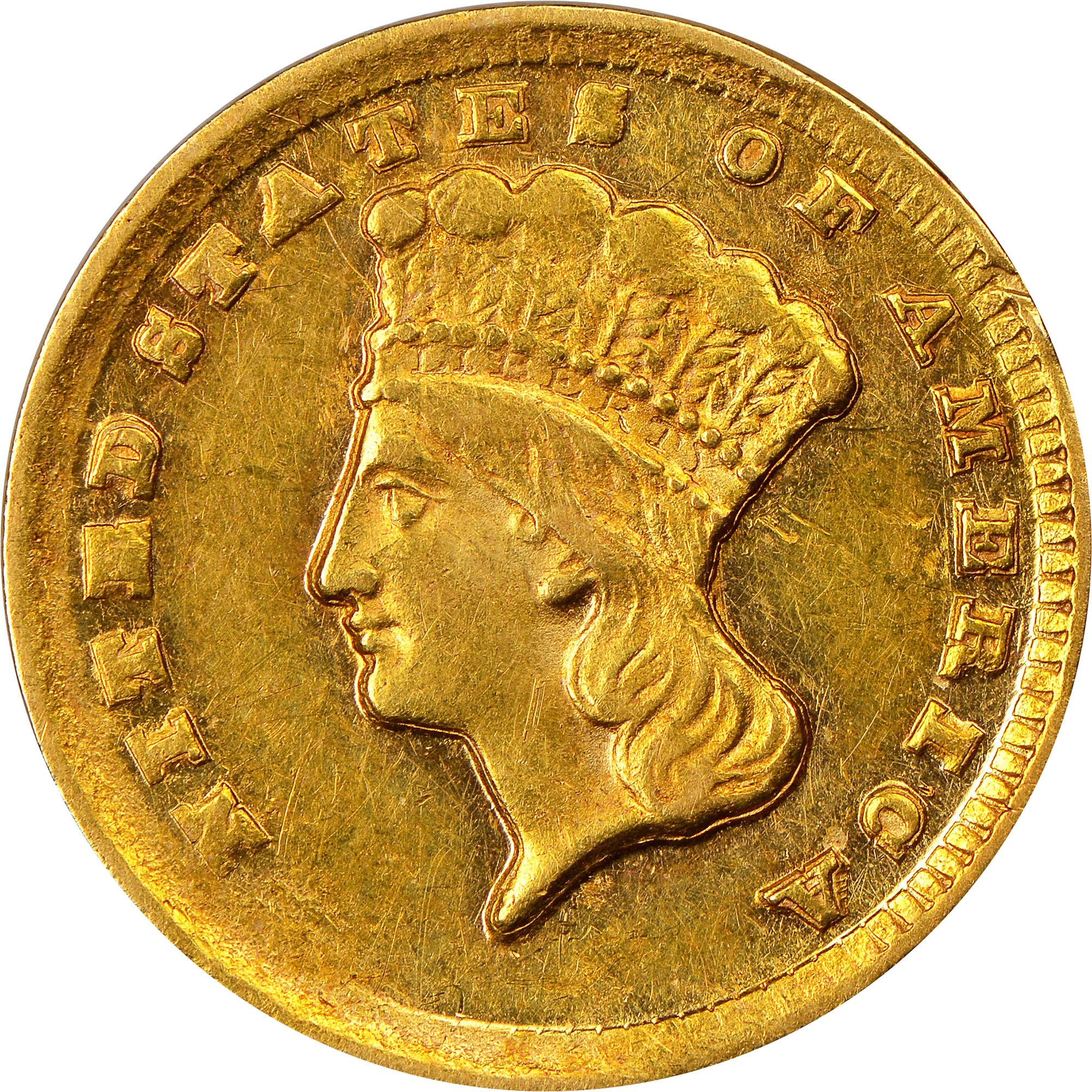 1860 D G$1 MS | Coin Explorer | NGC