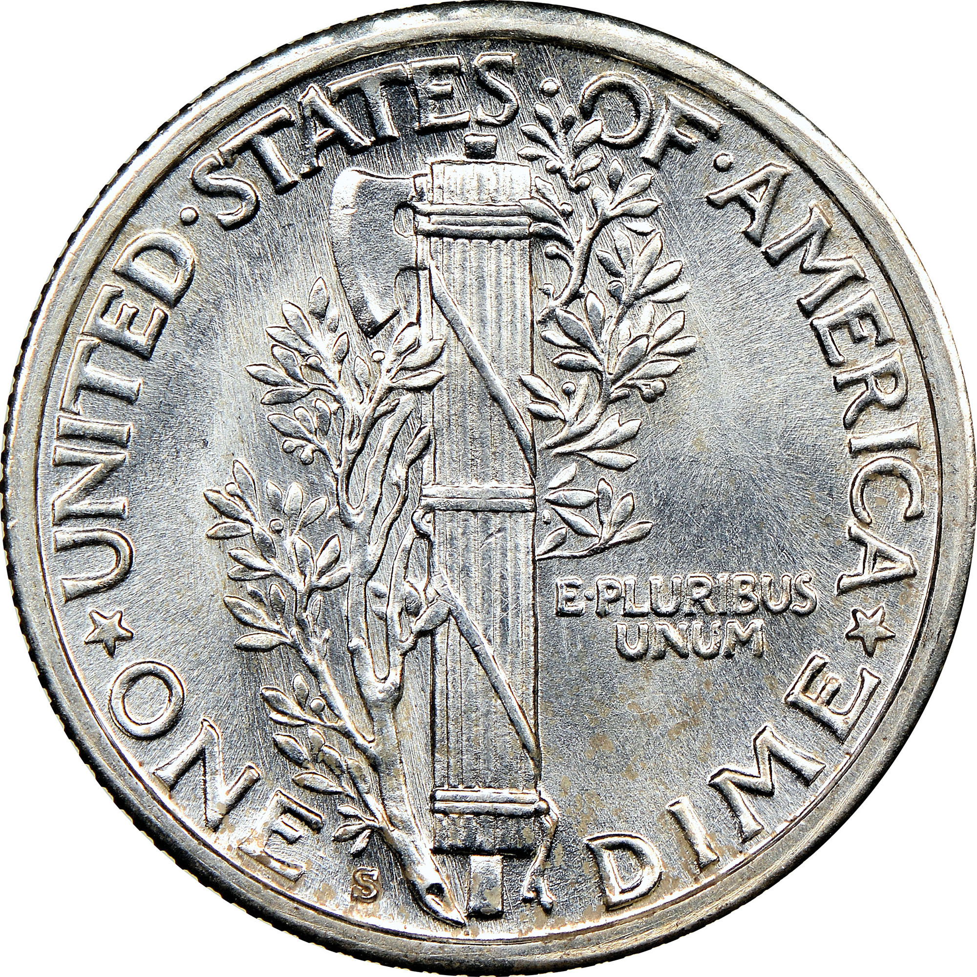 1927 S 10C MS | Coin Explorer | NGC