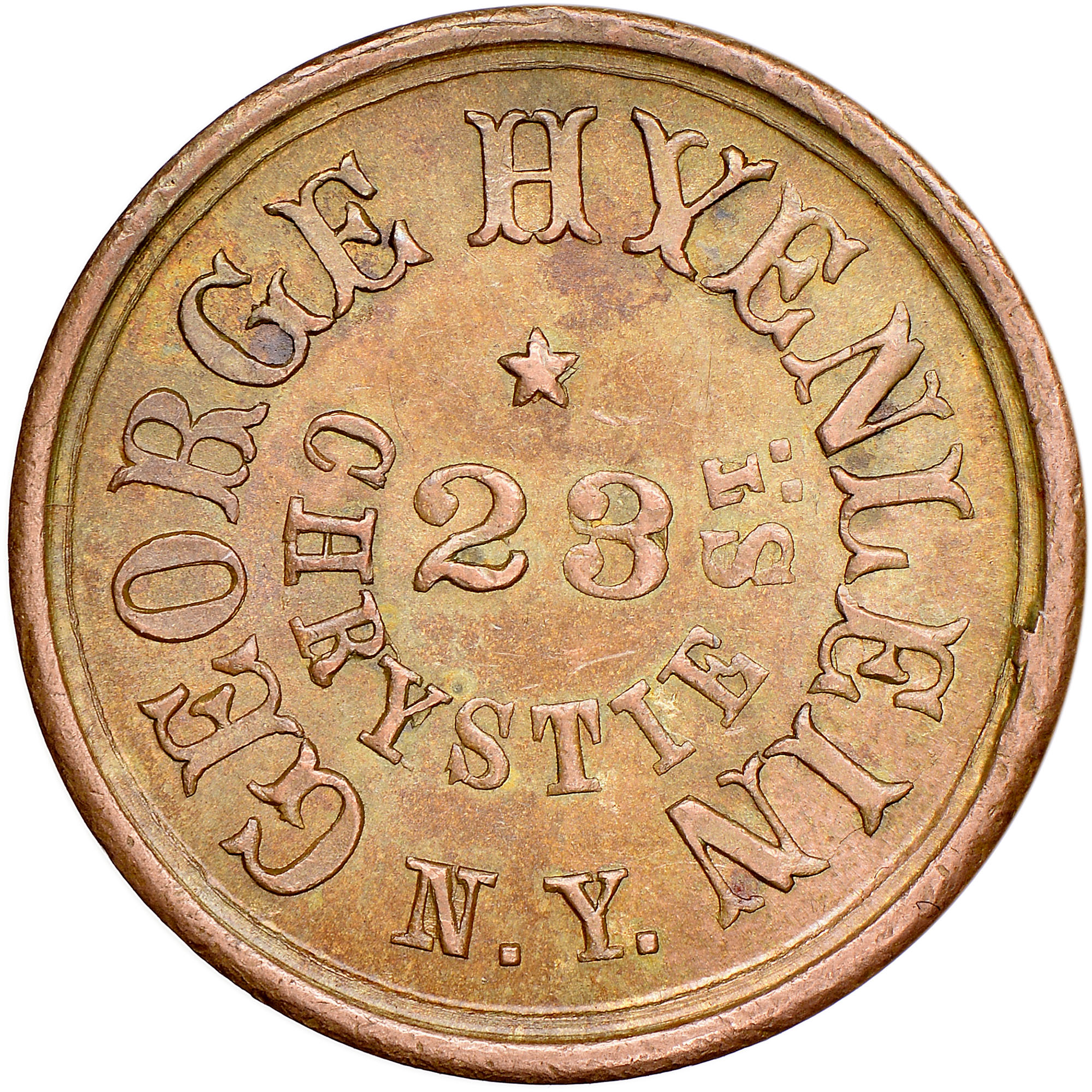 1861-65) NEW YORK F-630AL-3a NY MS | Coin Explorer | NGC