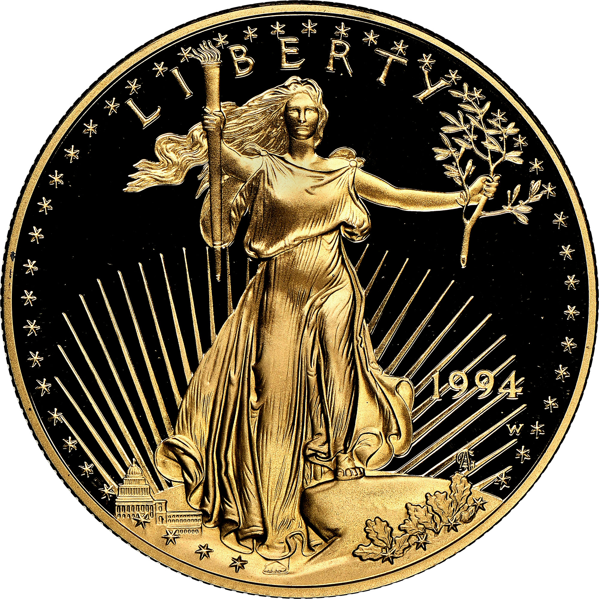 1994 W EAGLE G$50 PF | Coin Explorer | NGC