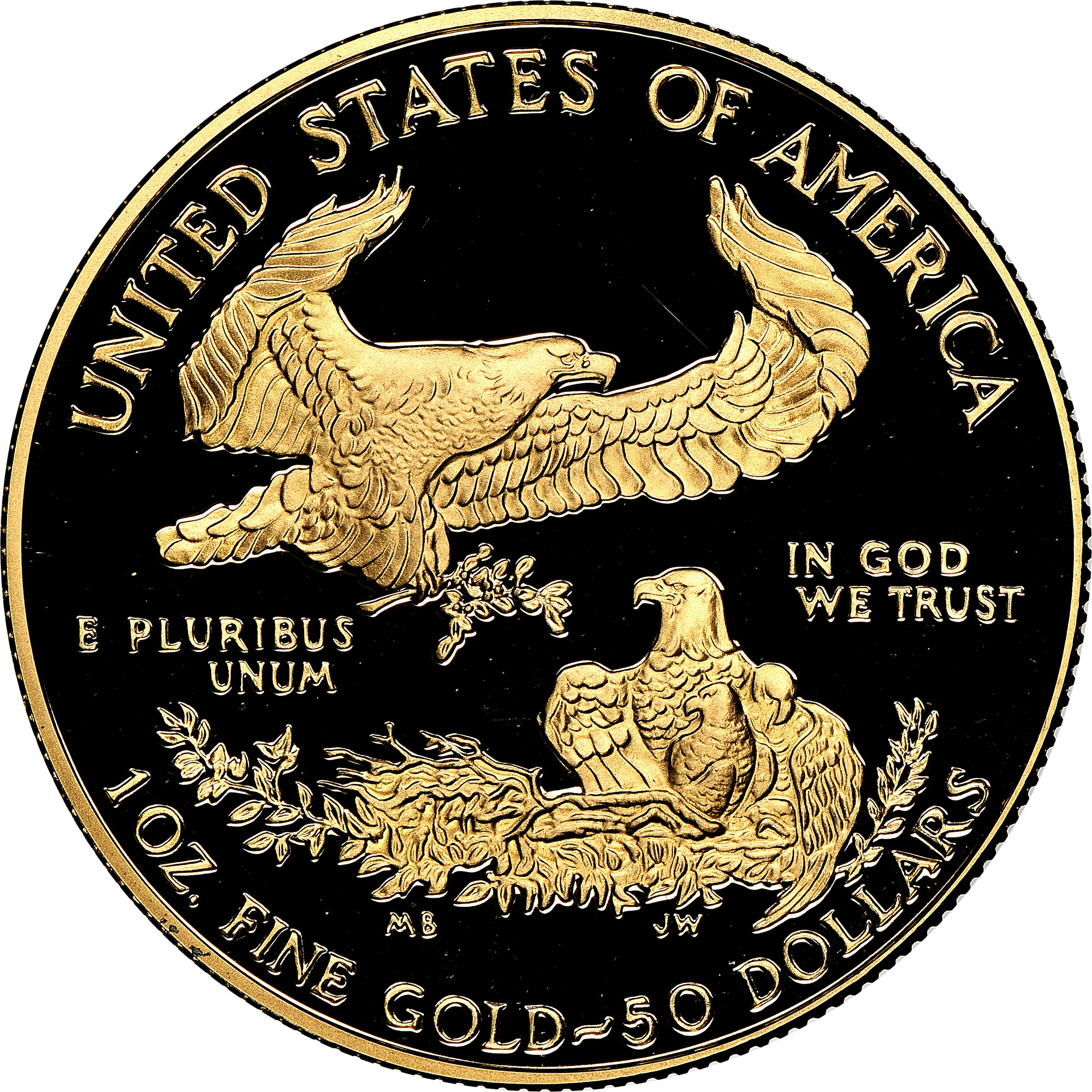 AMERICAN EAGLE  1994 W EAGLE G$50 PF | Coin Explorer | NGC