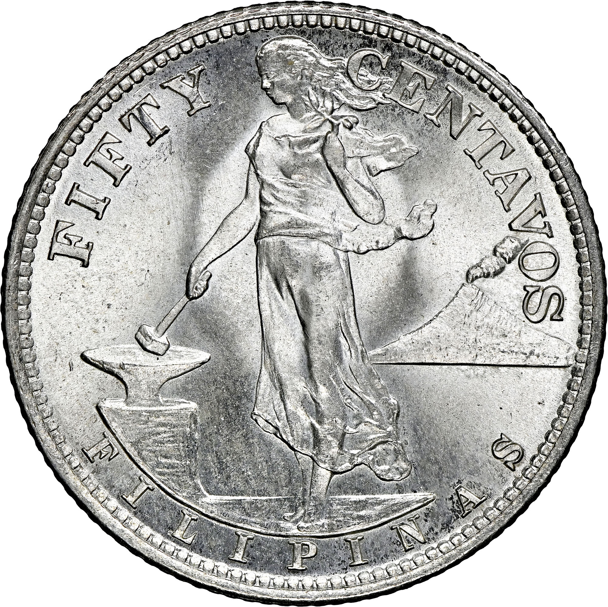 1945 S USA-PHIL 50C MS | Coin Explorer | NGC