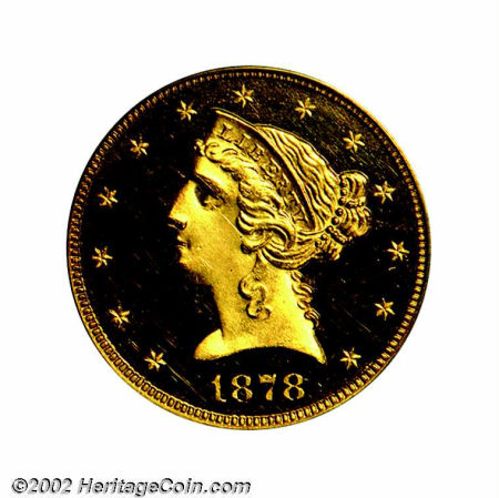 1878 $5 PF | Coin Explorer | NGC