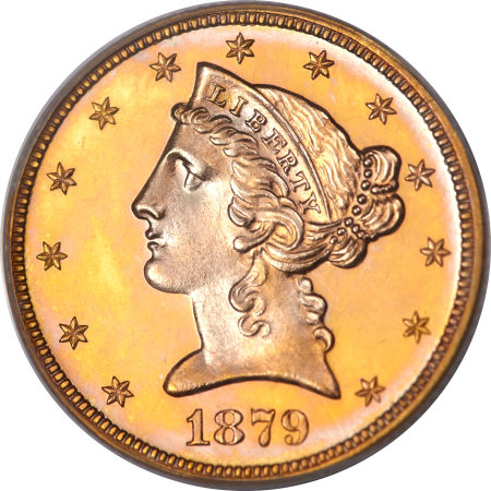 1879 $5 PF | Coin Explorer | NGC