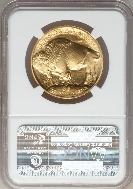 2012 BUFFALO .9999 FINE G$50 MS | Coin Explorer | NGC