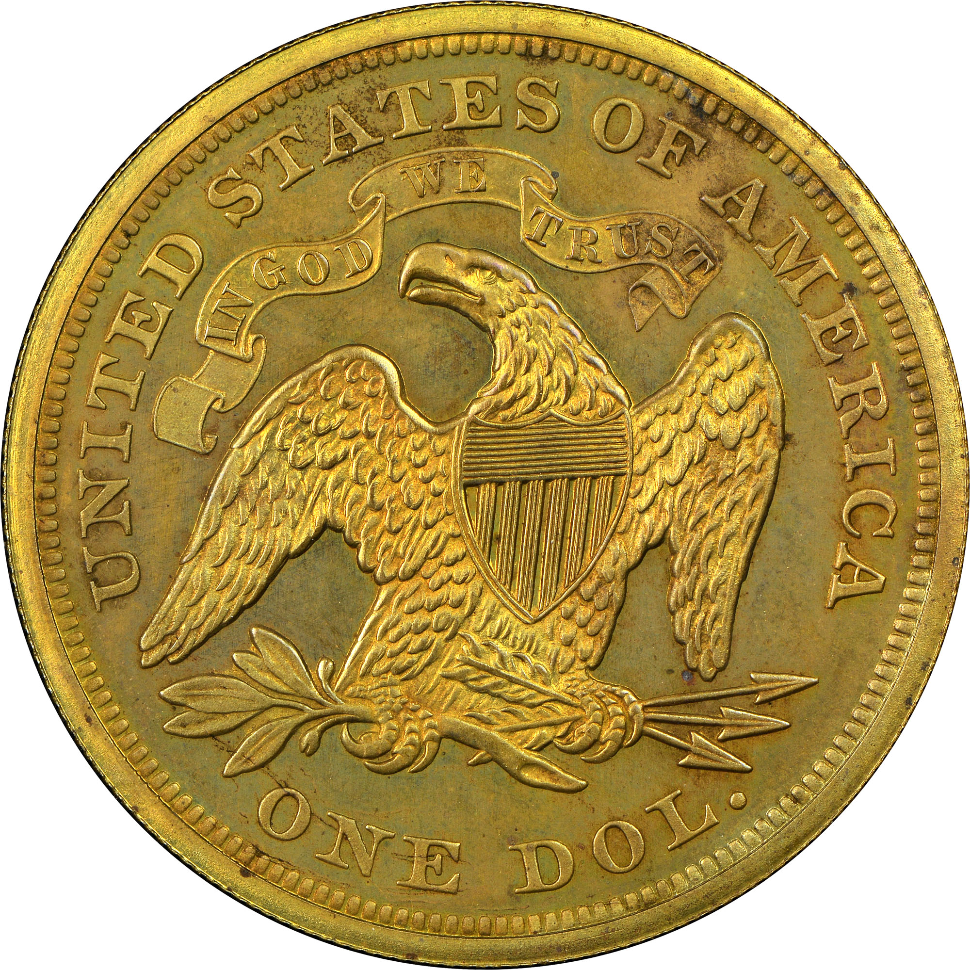 1867 J-593 S$1 PF | Coin Explorer | NGC