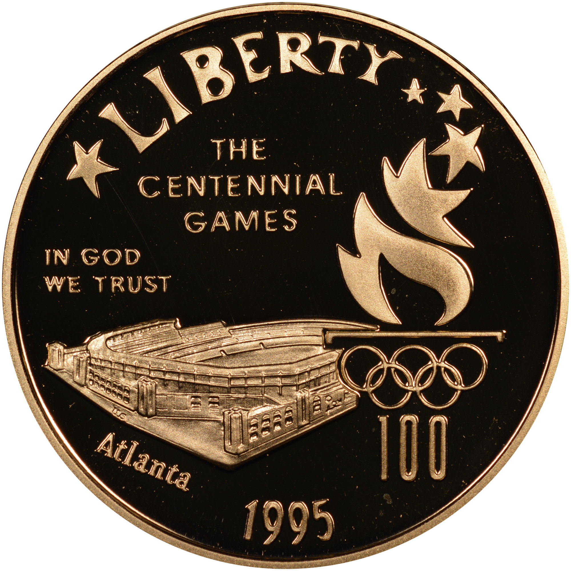 【ほぼ地金価格】1995 NGC MS69 金貨 アメリカ アトランタ五輪 1995 American Gold Eagle 1 oz $50 - NGC MS69 [95-AGE-50-N-MS69-NSL