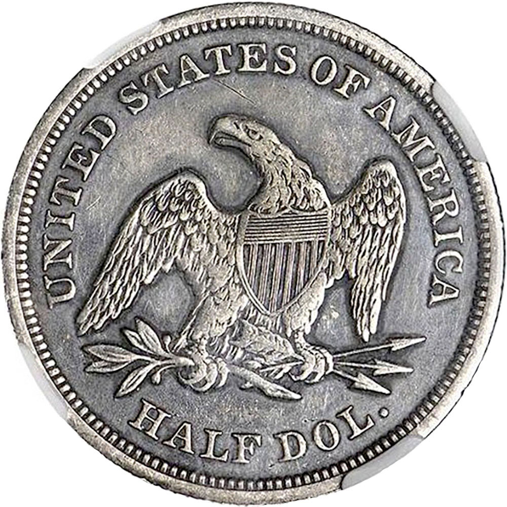 1839 SM LET CAPPED GR-1 50C MS | Coin Explorer | NGC