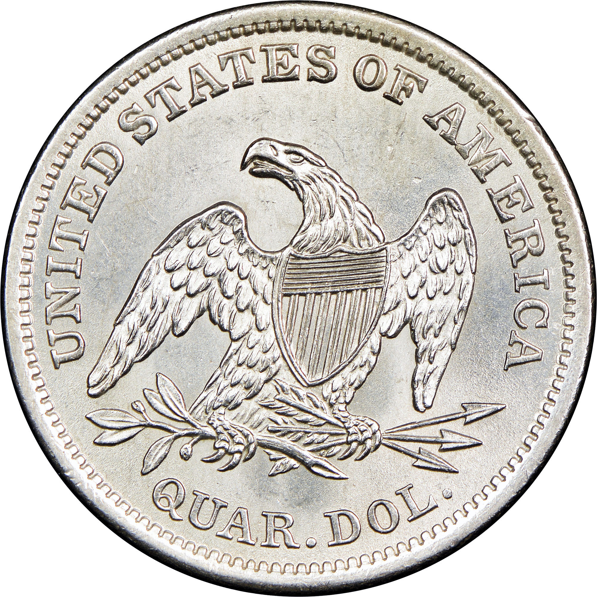1838 SEATED 25C MS | Coin Explorer | NGC