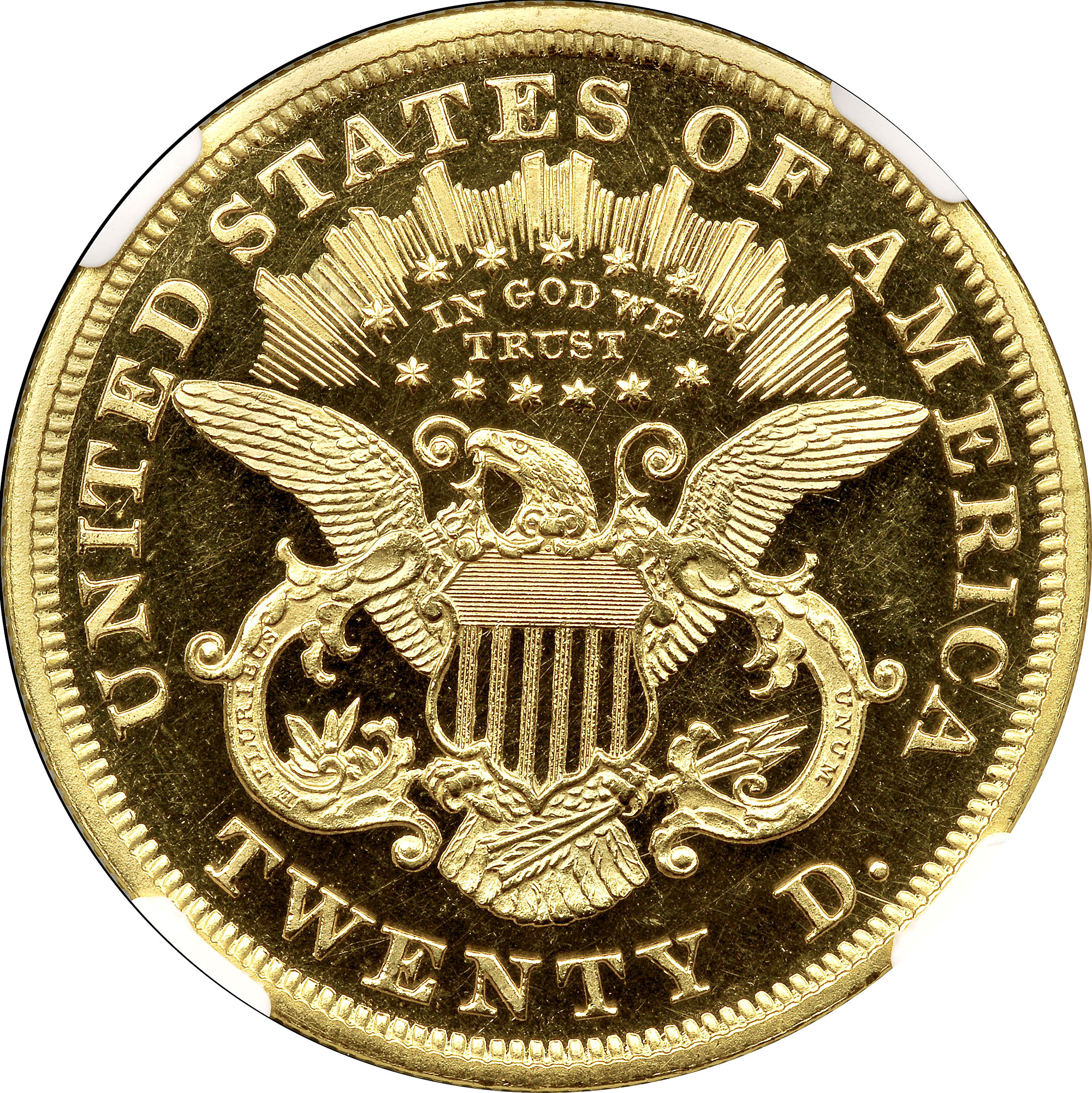 1867 $20 PF | Coin Explorer | NGC