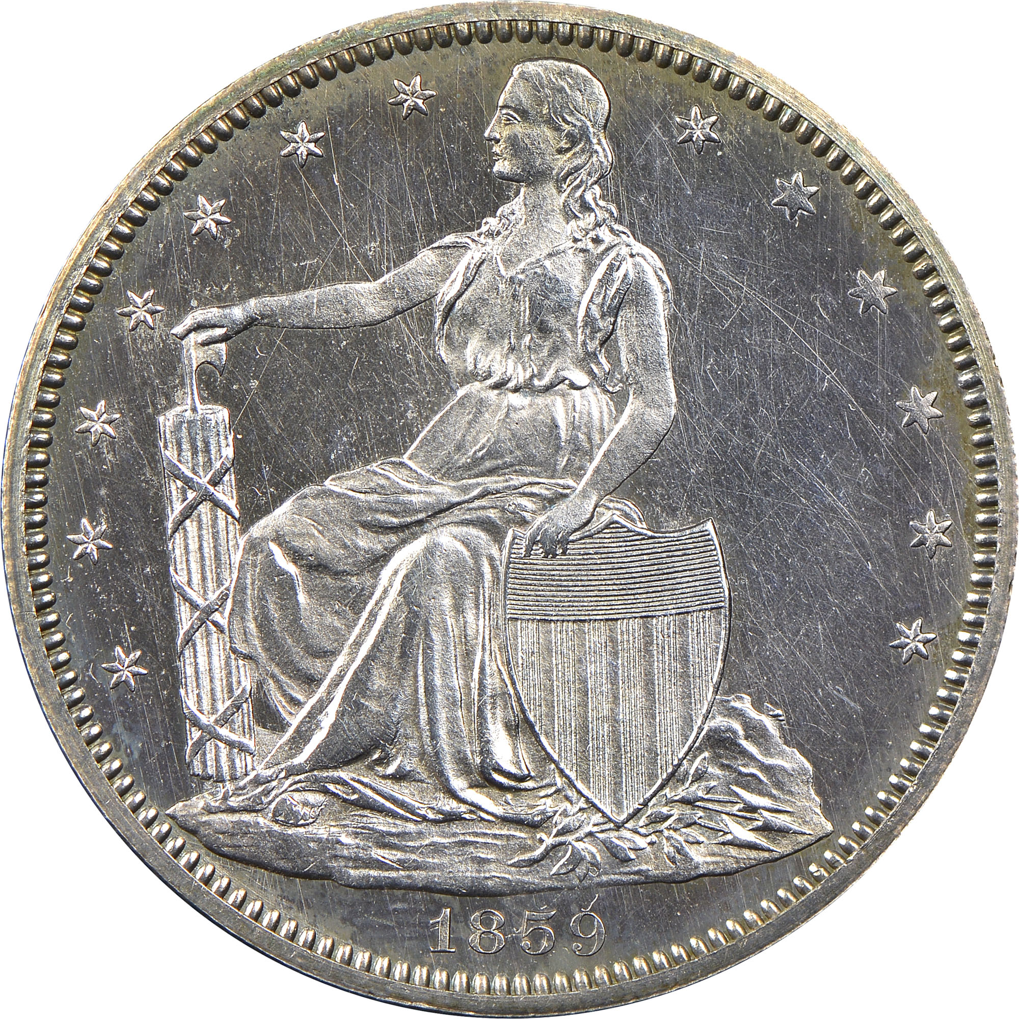 1859 J-251 50C PF | Coin Explorer | NGC