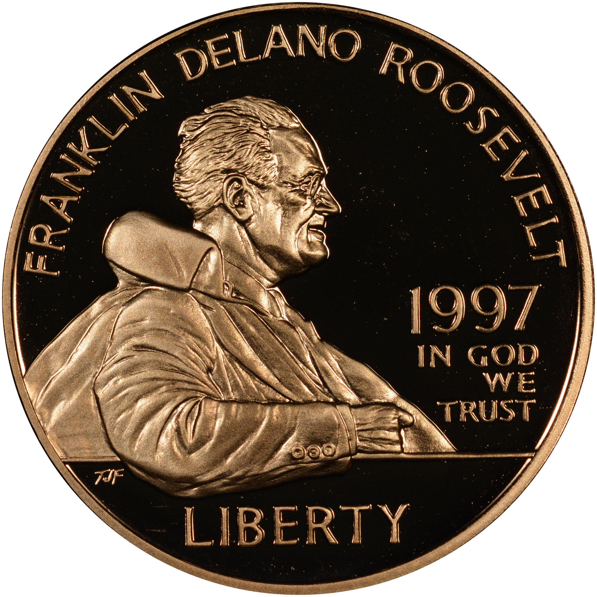 1997 W FRANKLIN D. ROOSEVELT $5 PF | Coin Explorer | NGC