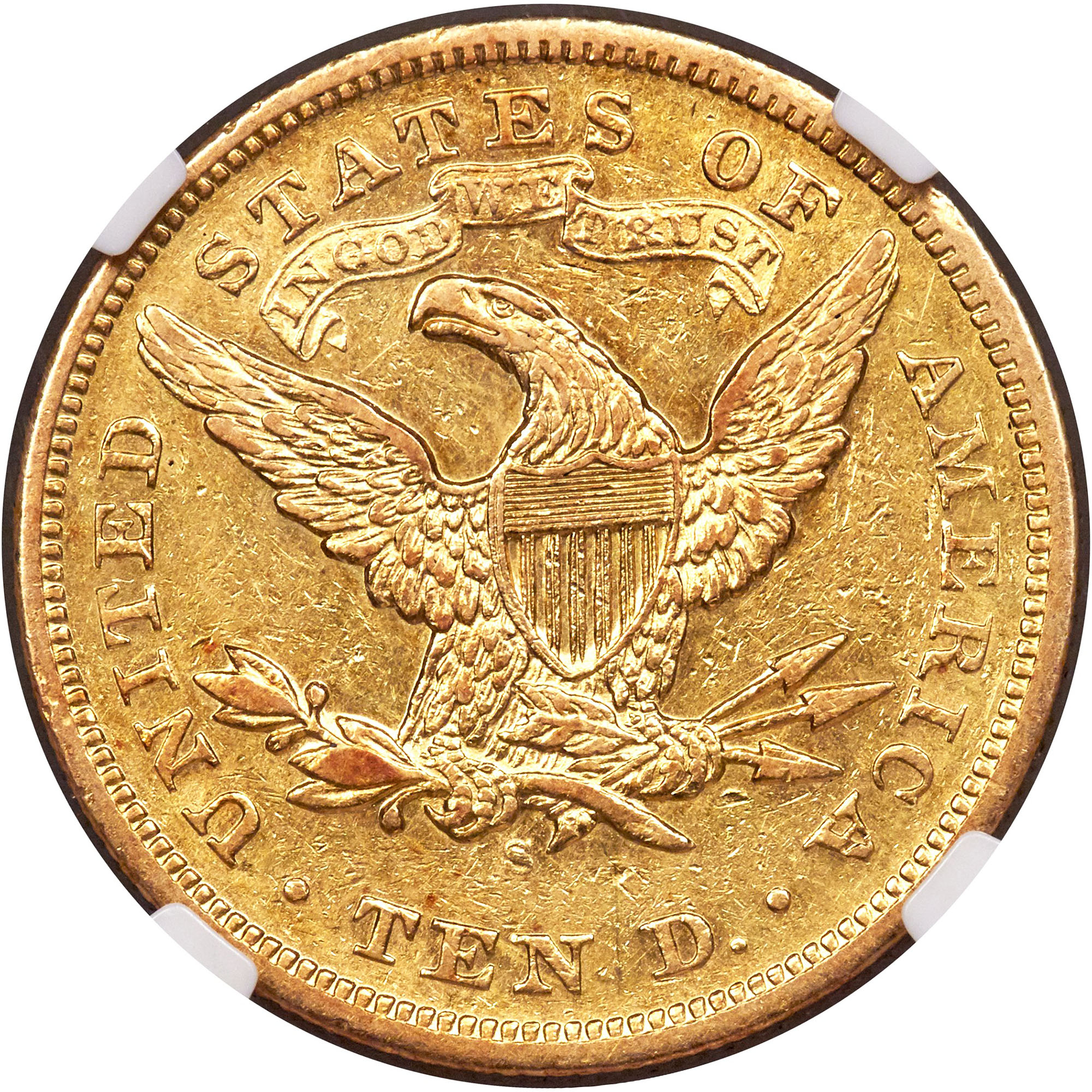 1873 S $10 MS | Coin Explorer | NGC