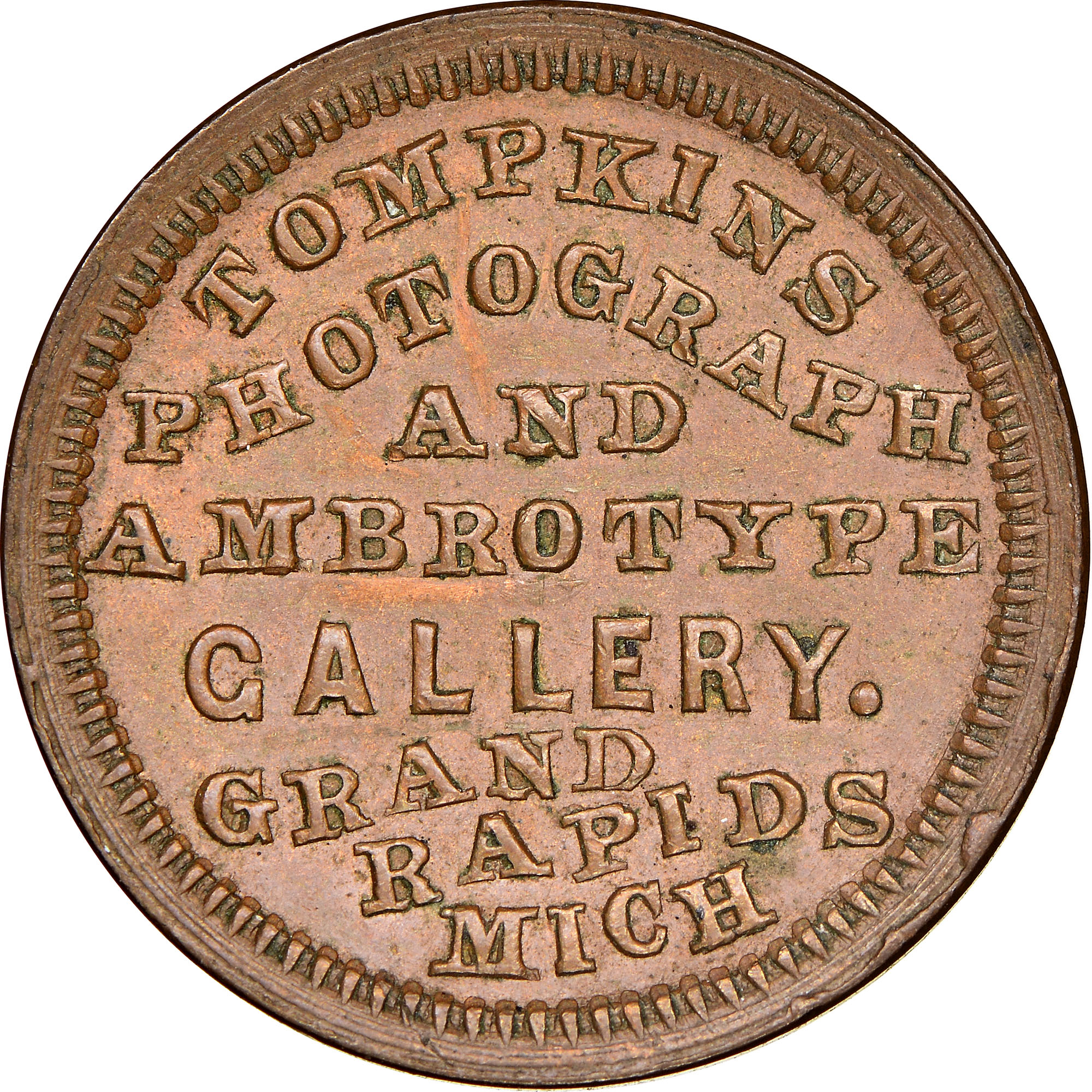 1863 GRAND RAPIDS F370L3a MI MS Coin Explorer NGC