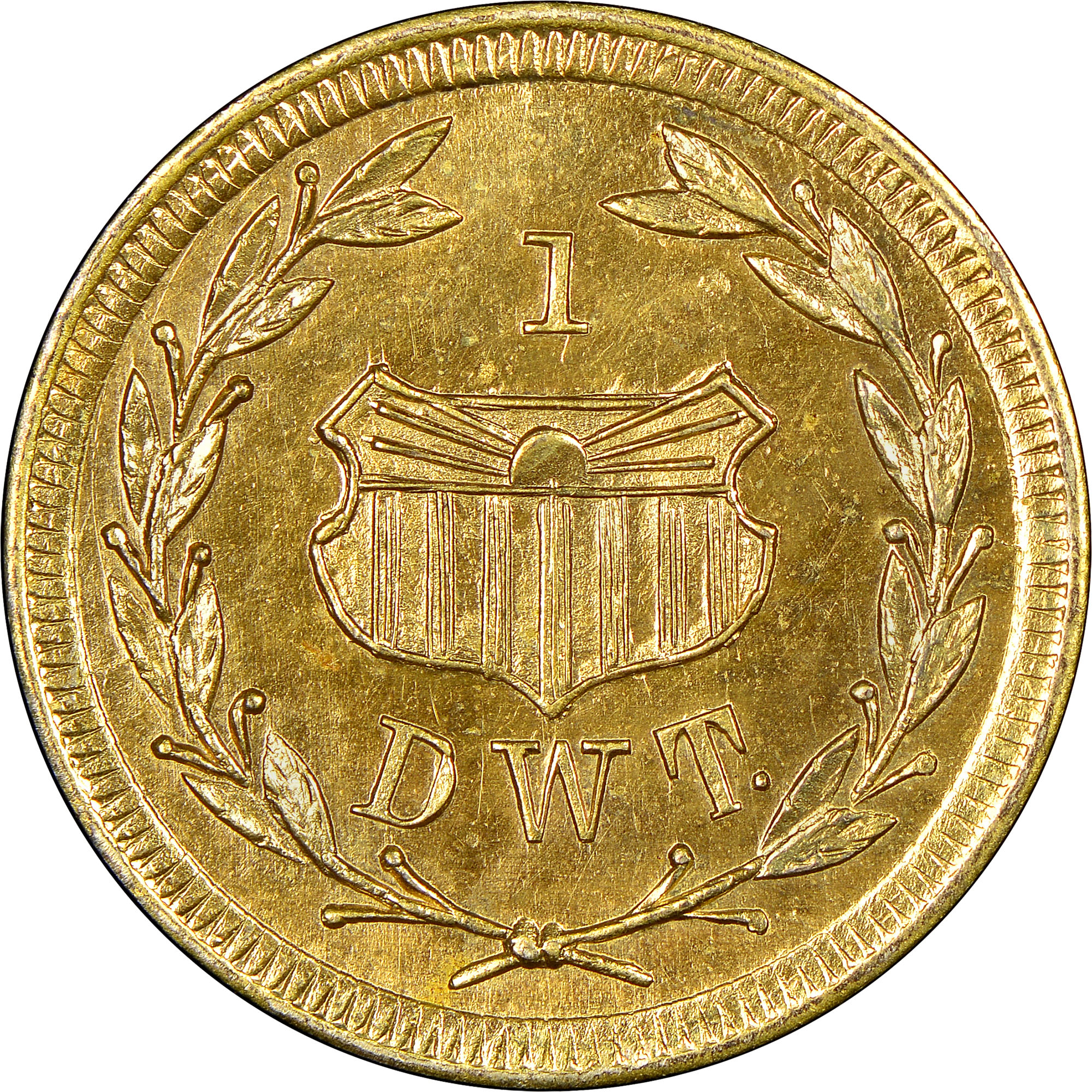 1909 WA GOLD ALASKA-YUKON-PACIFIC EXPO 1DWT MS | Coin Explorer | NGC