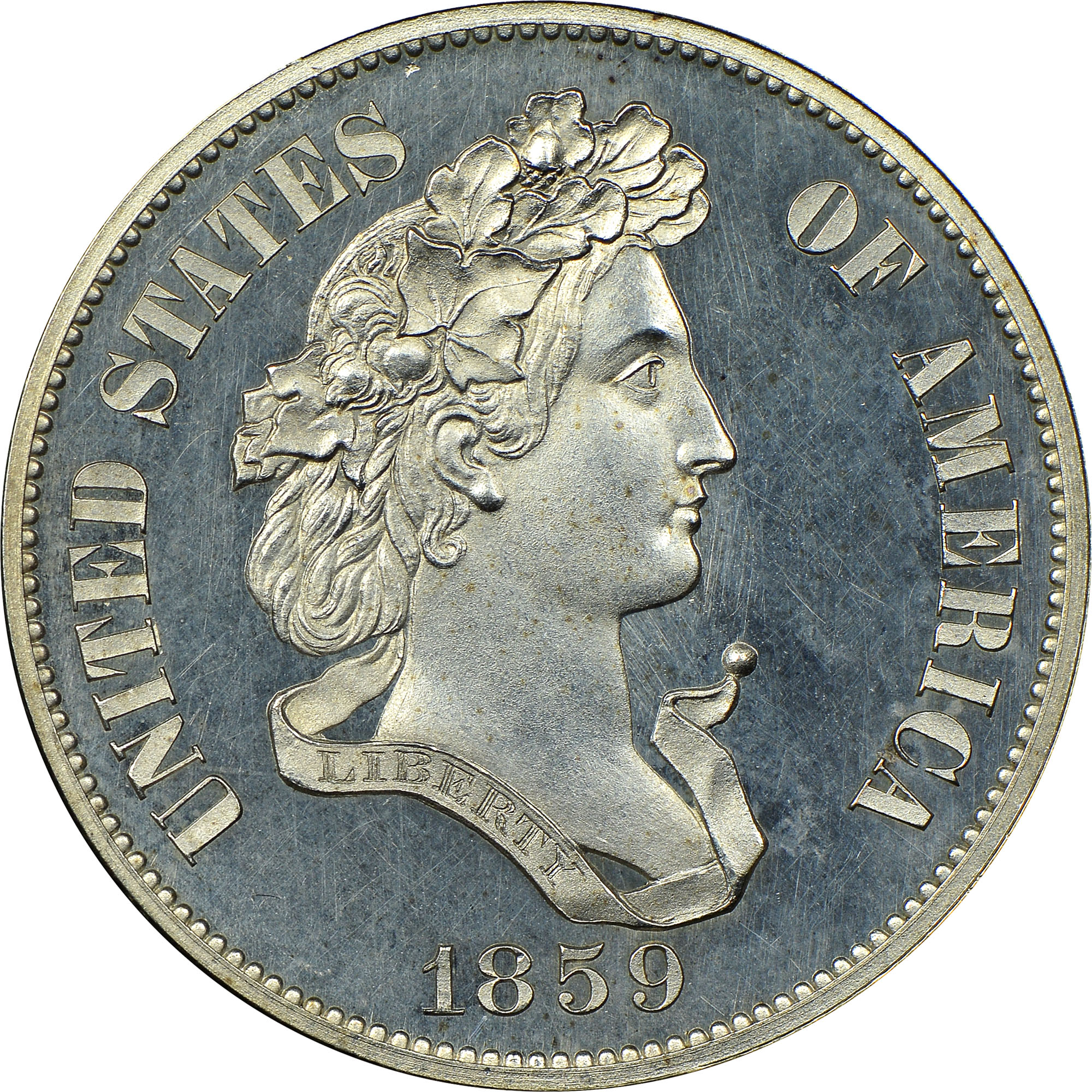 ぺこページ 1859 J-241 50C PF | Coin Explorer | NGC