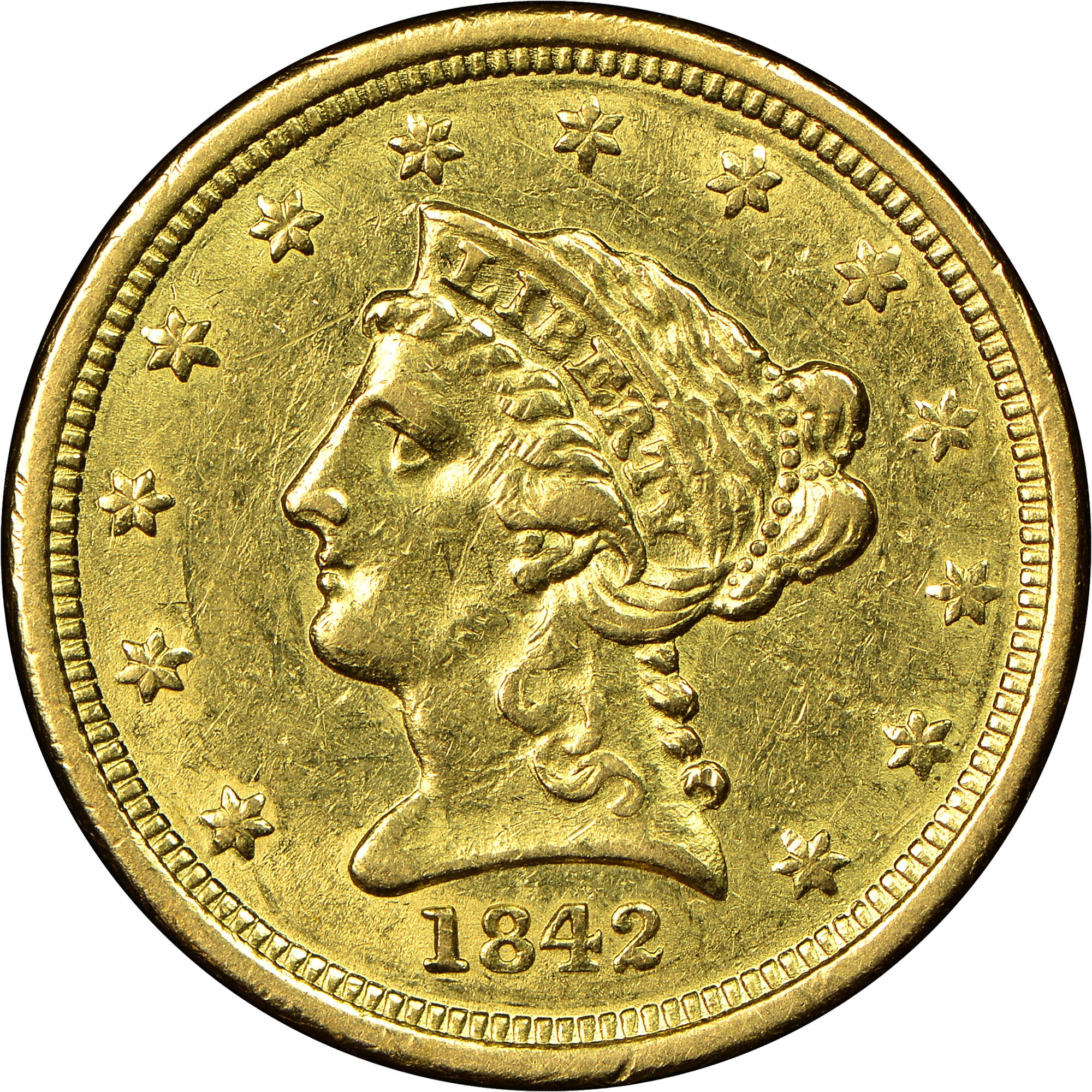 1842 D $2.5 MS | Coin Explorer | NGC