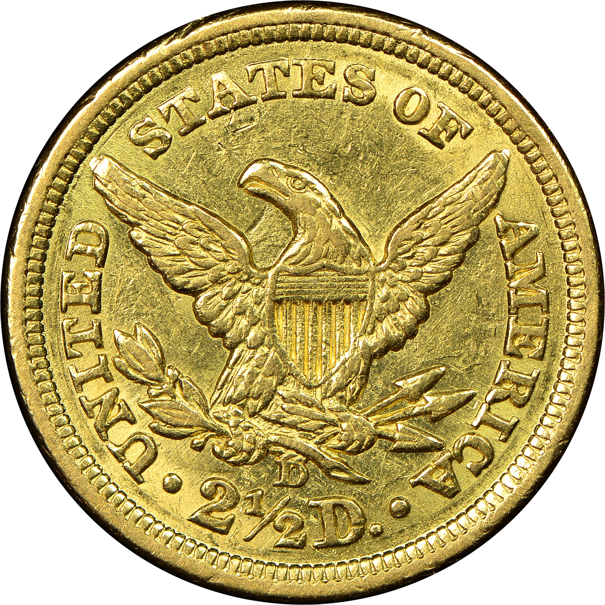 1842 D $2.5 MS | Coin Explorer | NGC