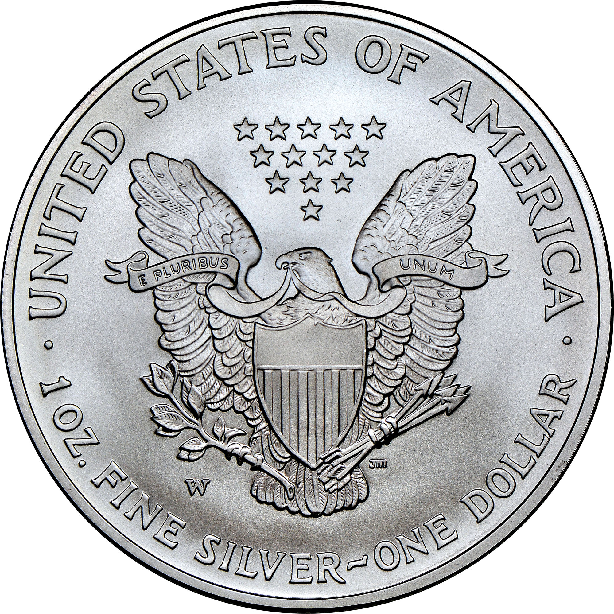 2006 W EAGLE BURNISHED SILVER EAGLE S$1 MS | Coin Explorer | NGC