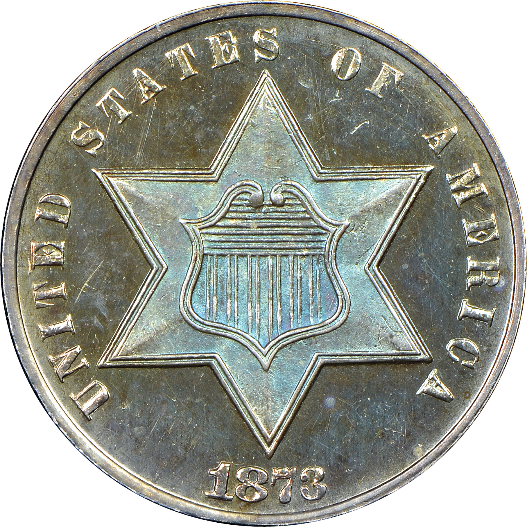 1873 CLOSED 3 3CS PF | Coin Explorer | NGC