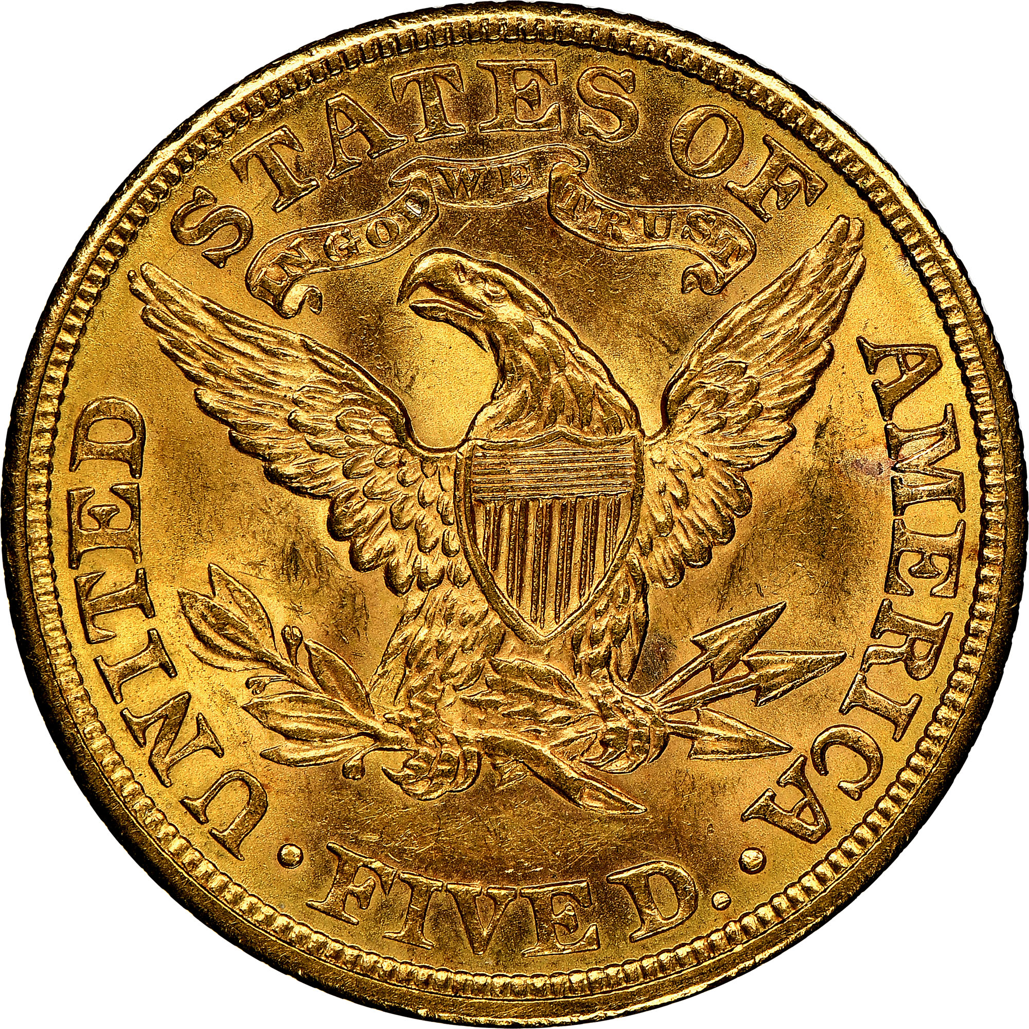 1906 $5 MS | Coin Explorer | NGC