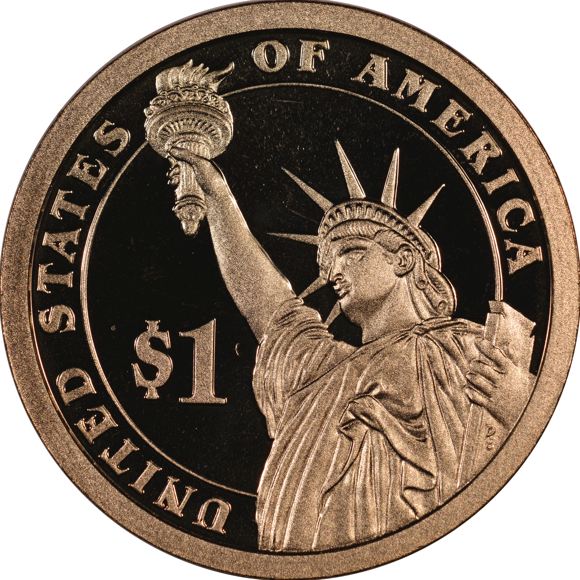 2014 S Calvin Coolidge 1 PF Presidential Dollars NGC